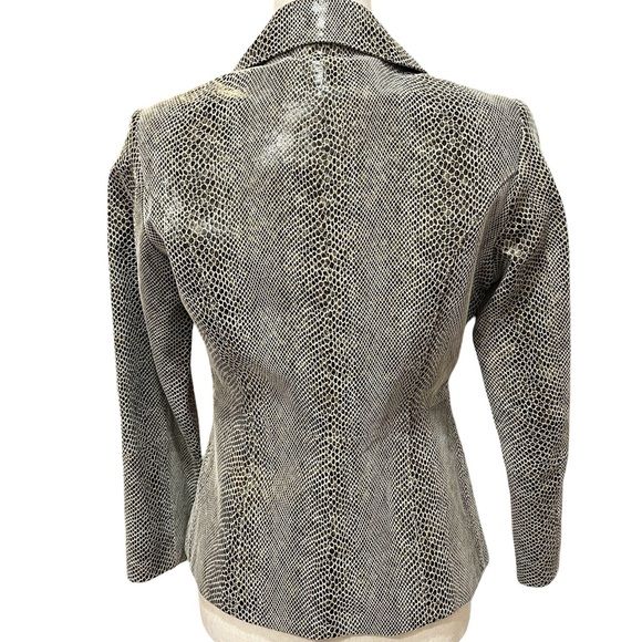 Frenchi snakeskin leather jacket - Picture 7 of 14